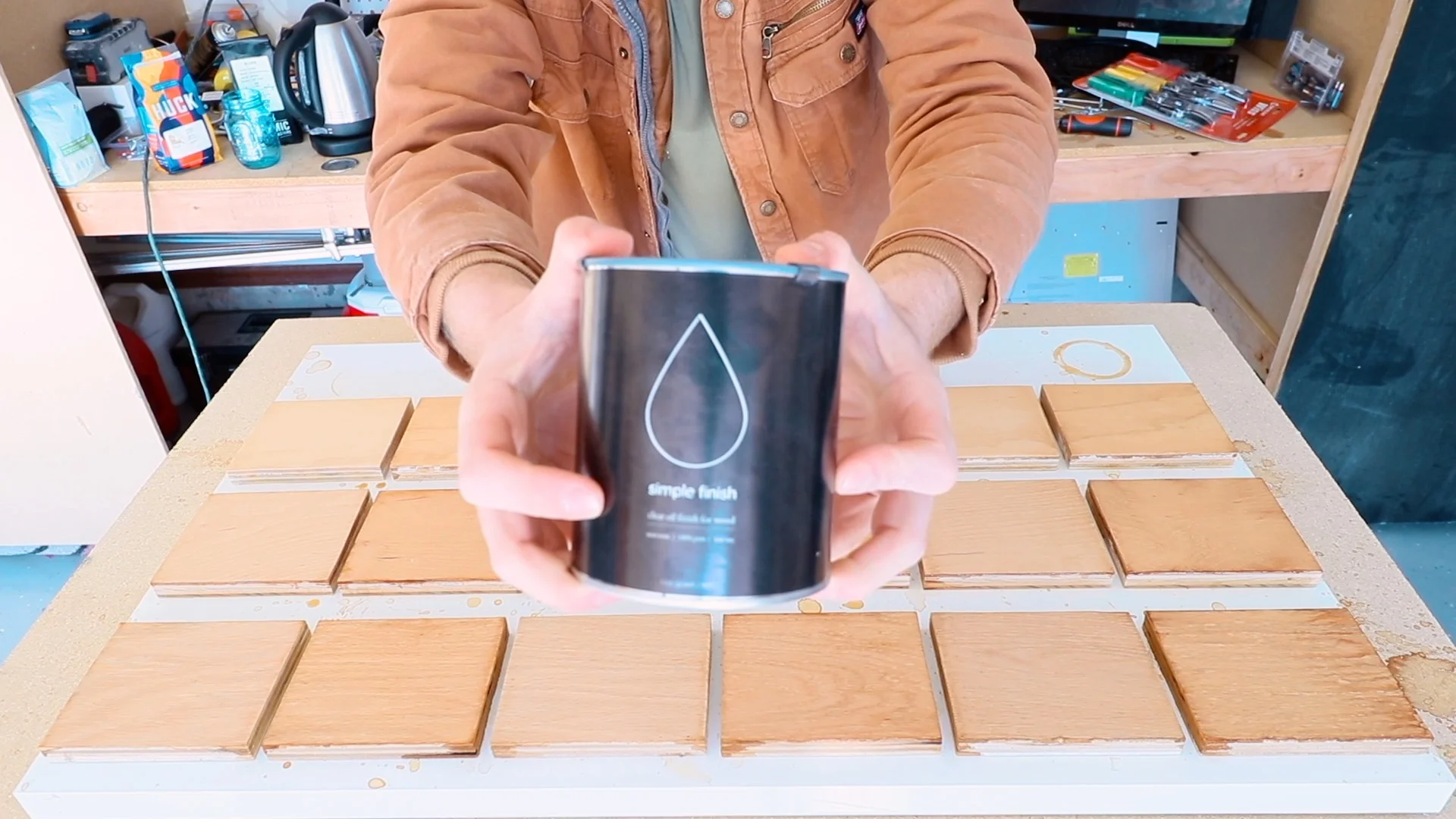 COFFEE WOOD STAIN // HOW TO — Modern Builds